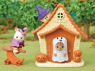 Sylvanian Families - Chocolate Usagi-chan - DokiDoki Halloween House Set (Epoch)ㅤ – Epoch As Manufacturer – ActionFigure Brasil — embalagem