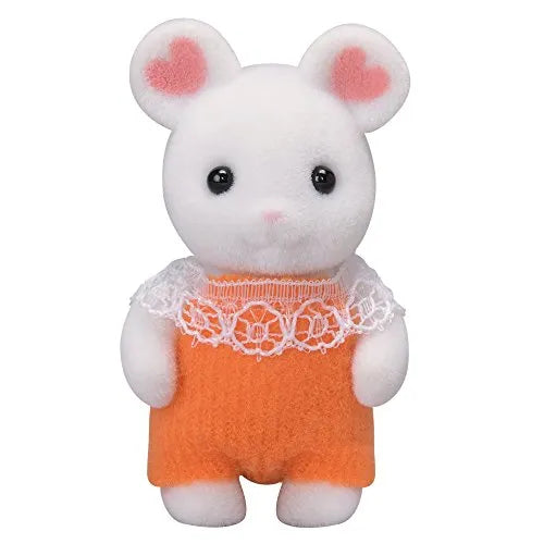 Sylvanian Families - Marshmallow Mouse Baby (Epoch)ㅤ – Epoch As Manufacturer – ActionFigure Brasil