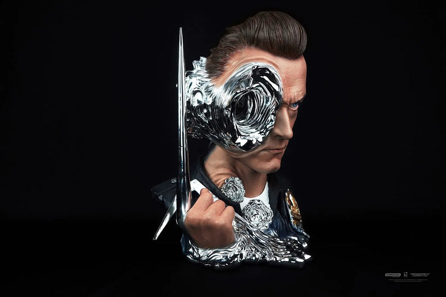 T-1000 Art Mask Deluxe - LIMITED EDITION: 1991 (Deluxe Version) – PureArts – ActionFigure Brasil