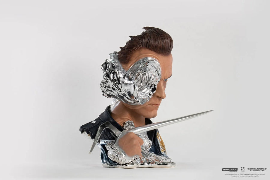 T-1000 Art Mask Deluxe - LIMITED EDITION: 1991 (Deluxe Version) – PureArts – ActionFigure Brasil