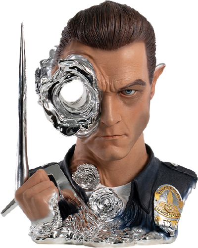 T-1000 Art Mask Deluxe - LIMITED EDITION: 1991 (Deluxe Version) – PureArts – ActionFigure Brasil — embalagem