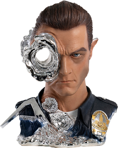 T-1000 Art Mask - LIMITED EDITION: 1991 (Standard Edition) – PureArts – ActionFigure Brasil — iluminação de estúdio