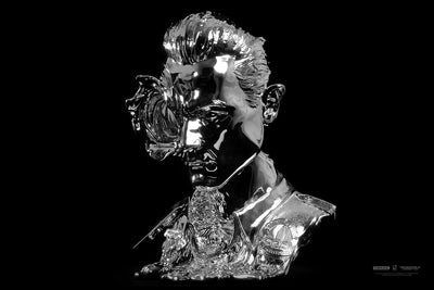 T-1000 Art Mask (Liquid Metal) - LIMITED EDITION: 1000 – PureArts – ActionFigure Brasil — ambientada