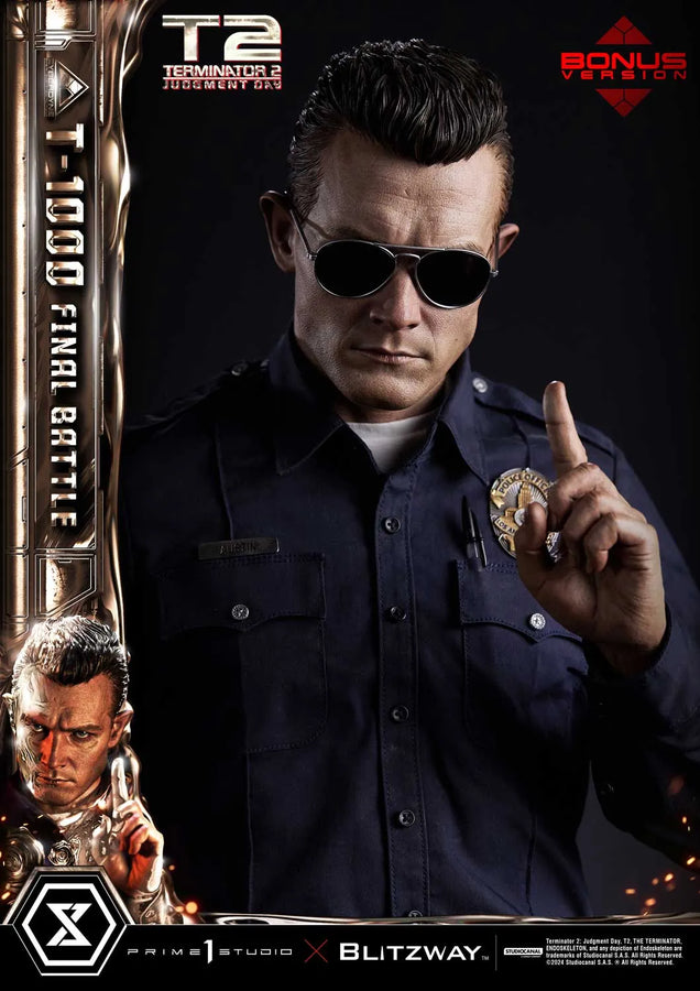T-1000 (Deluxe Bonus Version) Terminator 2: Judgment Day – Prime1Studio – ActionFigure Brasil
