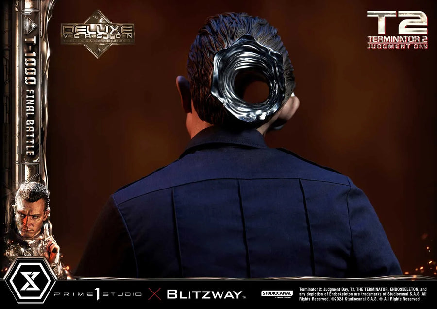 T-1000 (Deluxe Bonus Version) Terminator 2: Judgment Day – Prime1Studio – ActionFigure Brasil