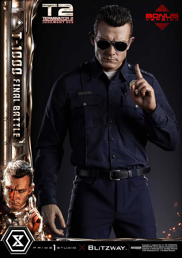 T-1000 (Deluxe Bonus Version) Terminator 2: Judgment Day – Prime1Studio – ActionFigure Brasil
