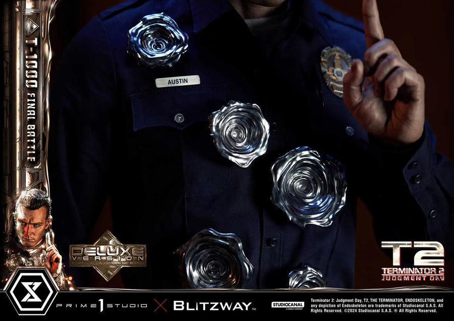 T-1000 (Deluxe Version) Terminator 2: Judgment Day – Prime1Studio – ActionFigure Brasil