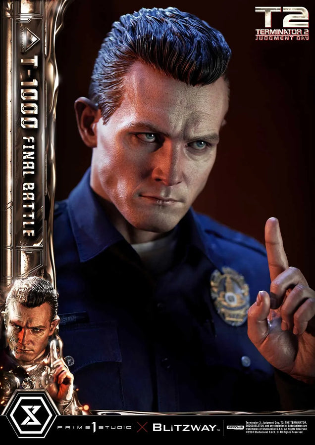 T-1000 (Deluxe Version) Terminator 2: Judgment Day – Prime1Studio – ActionFigure Brasil