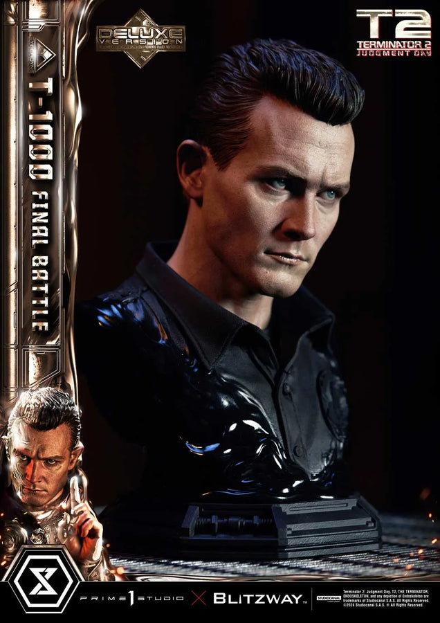 T-1000 (Deluxe Version) Terminator 2: Judgment Day – Prime1Studio – ActionFigure Brasil