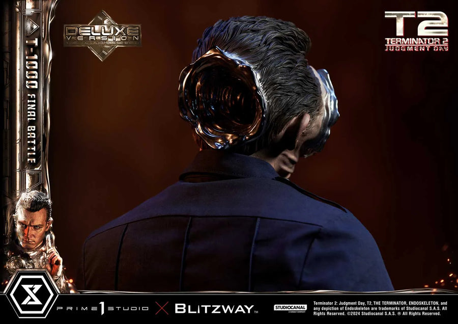 T-1000 (Deluxe Version) Terminator 2: Judgment Day – Prime1Studio – ActionFigure Brasil
