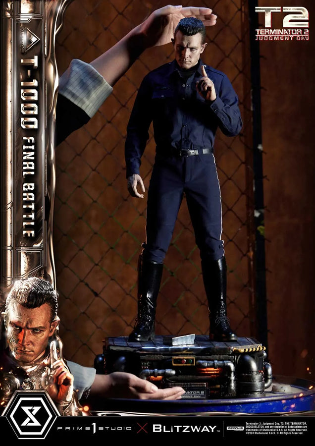 T-1000 (Deluxe Version) Terminator 2: Judgment Day – Prime1Studio – ActionFigure Brasil
