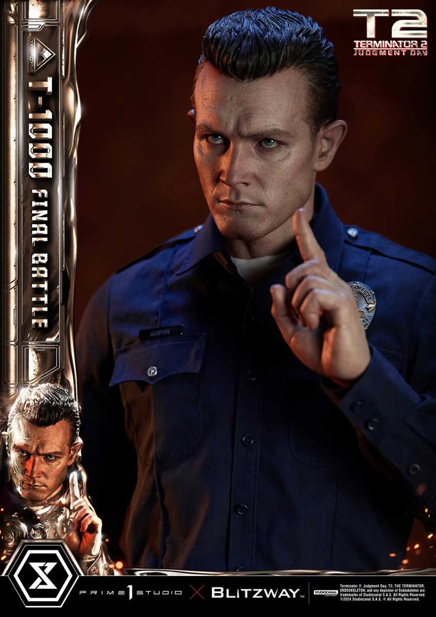 T-1000 (Deluxe Version) Terminator 2: Judgment Day – Prime1Studio – ActionFigure Brasil