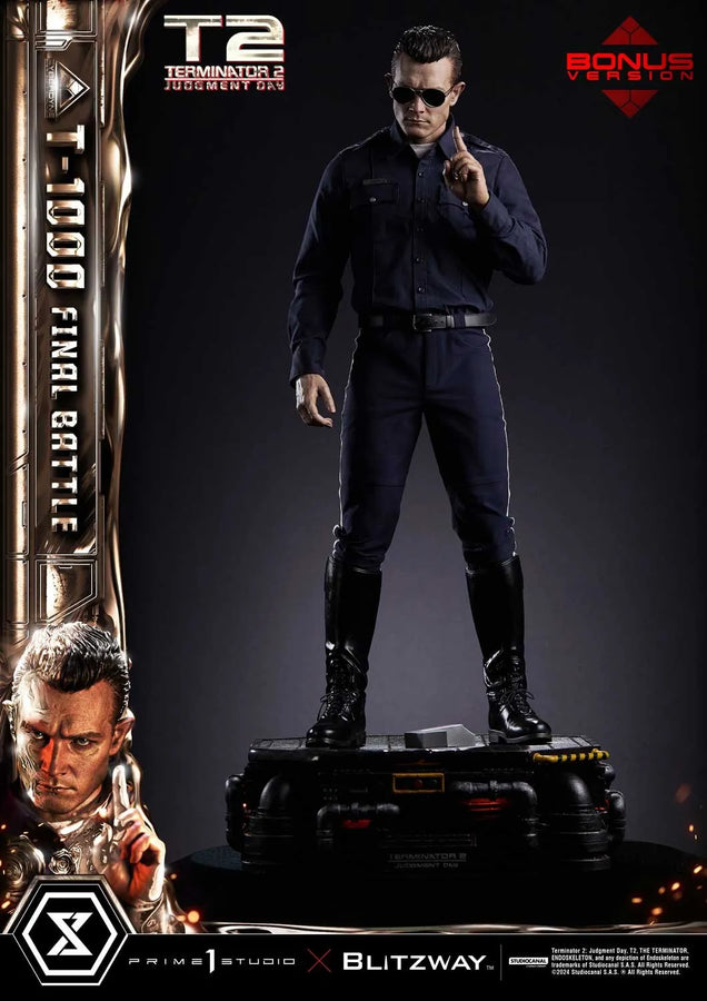 T-1000 Final Battle (Deluxe Bonus Version) - LIMITED EDITION: 80 (Deluxe Bonus Version) – Prime 1 Studio – ActionFigure Brasil
