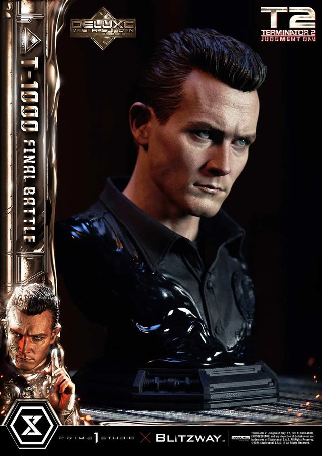 T-1000 Final Battle (Deluxe Bonus Version) - LIMITED EDITION: 80 (Deluxe Bonus Version) – Prime 1 Studio – ActionFigure Brasil