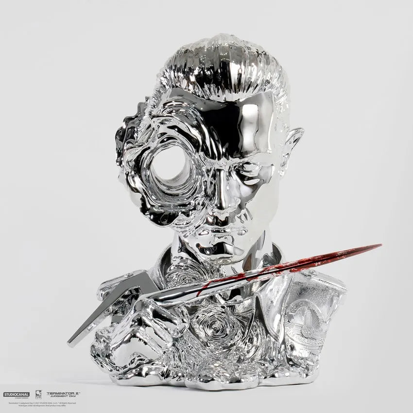 T-1000 (Liquid Metal) Deluxe Art Mask - LIMITED EDITION: 1000 (Deluxe Version) – PureArts – ActionFigure Brasil