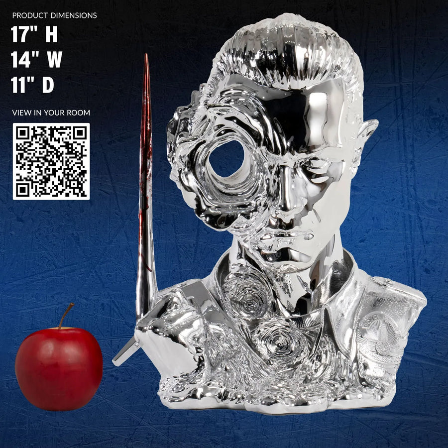 T-1000 (Liquid Metal) Deluxe Art Mask - LIMITED EDITION: 1000 (Deluxe Version) – PureArts – ActionFigure Brasil