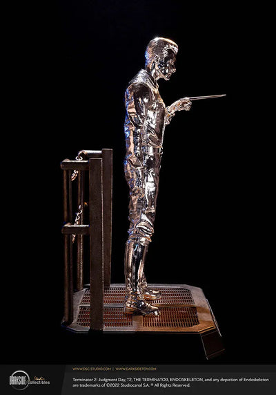 T-1000 Liquid Metal - LIMITED EDITION: 350 (Liquid Metal) – DarkSide Collectibles Studio – ActionFigure Brasil — embalagem