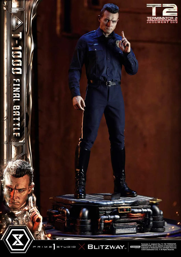 T-1000 (Regular Version) Terminator 2: Judgment Day – Prime1Studio – ActionFigure Brasil