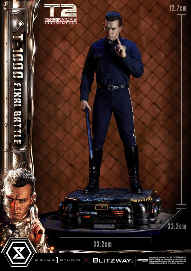 T-1000 (Regular Version) Terminator 2: Judgment Day – Prime1Studio – ActionFigure Brasil