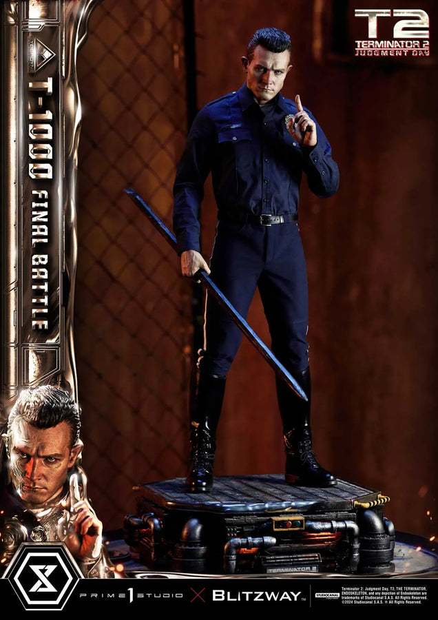T-1000 (Regular Version) Terminator 2: Judgment Day – Prime1Studio – ActionFigure Brasil