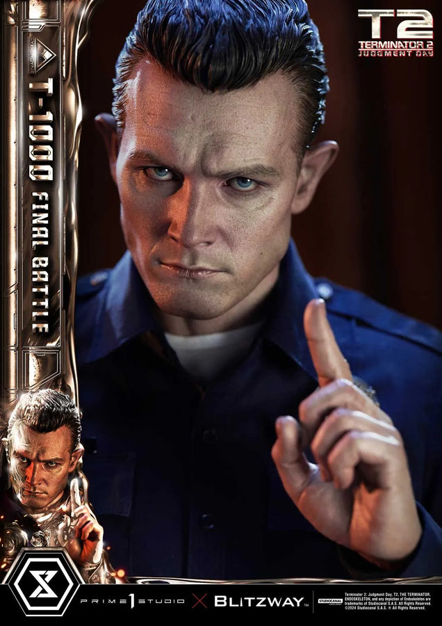 T-1000 (Regular Version) Terminator 2: Judgment Day – Prime1Studio – ActionFigure Brasil