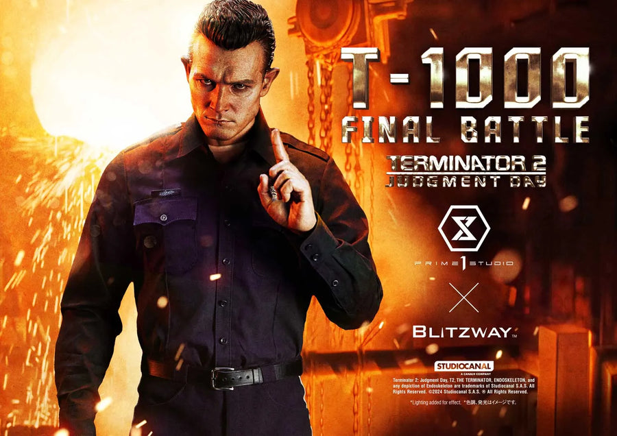 T-1000 (Regular Version) Terminator 2: Judgment Day – Prime1Studio – ActionFigure Brasil