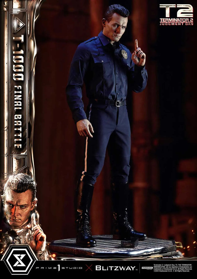 T-1000 (Regular Version) Terminator 2: Judgment Day – Prime1Studio – ActionFigure Brasil