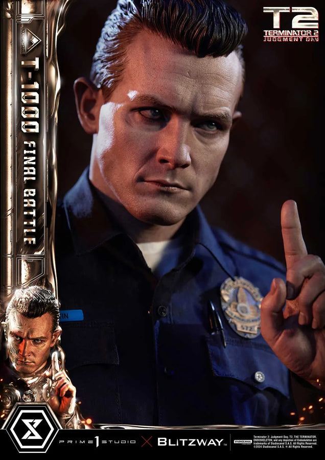 T-1000 (Regular Version) Terminator 2: Judgment Day – Prime1Studio – ActionFigure Brasil