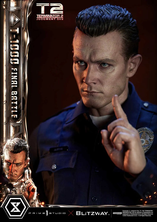 T-1000 (Regular Version) Terminator 2: Judgment Day – Prime1Studio – ActionFigure Brasil