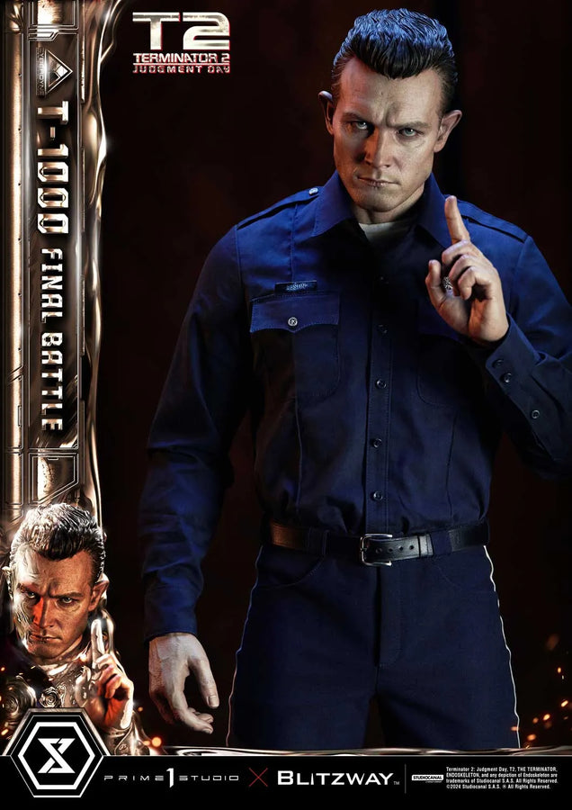 T-1000 (Regular Version) Terminator 2: Judgment Day – Prime1Studio – ActionFigure Brasil
