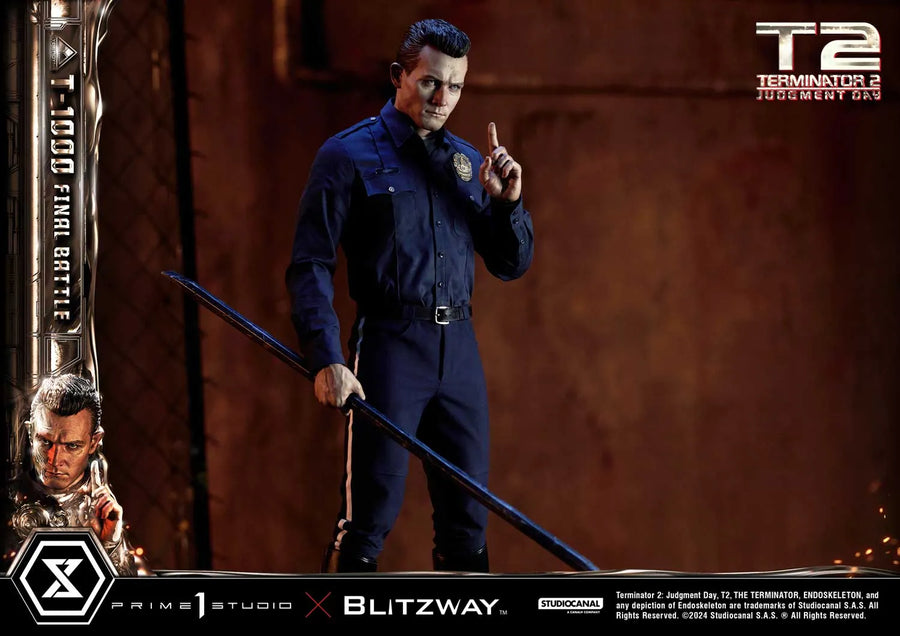 T-1000 (Regular Version) Terminator 2: Judgment Day – Prime1Studio – ActionFigure Brasil