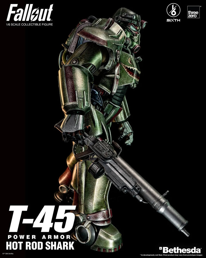 T-45 Hot Rod Shark Power Armor – Threezero – ActionFigure Brasil