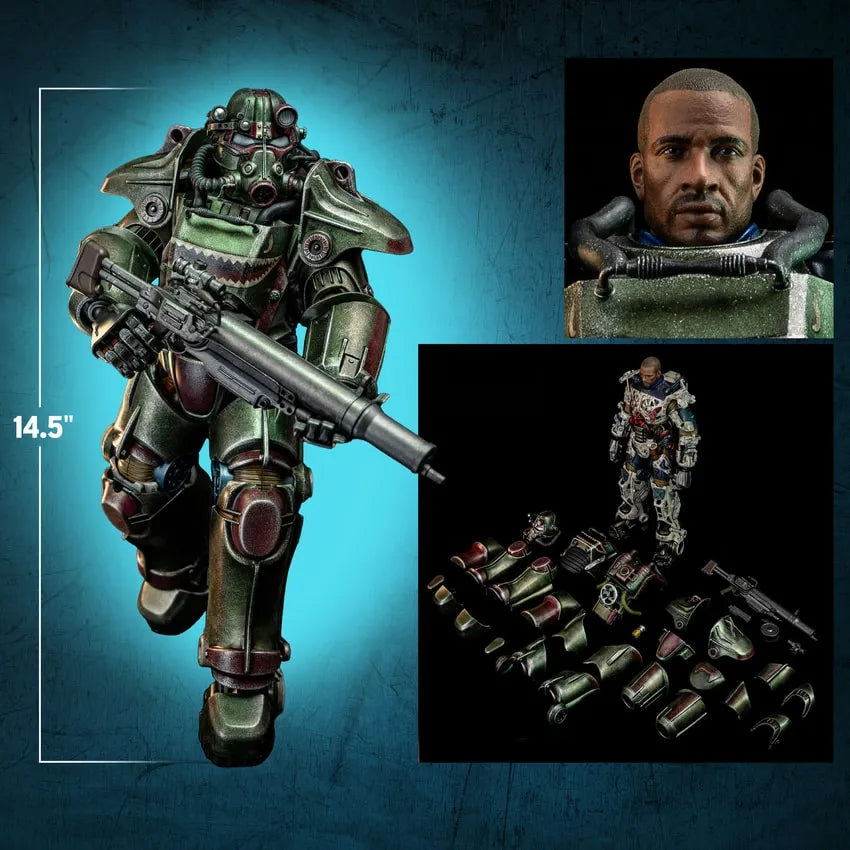 T-45 Hot Rod Shark Power Armor – Threezero – ActionFigure Brasil