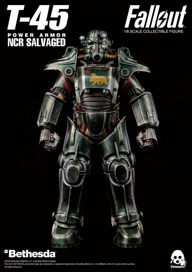 T-45 NCR Salvaged Power Armor – Threezero – ActionFigure Brasil