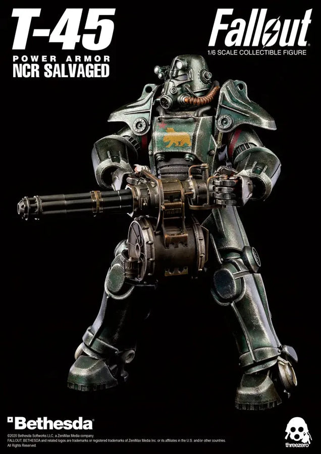 T-45 NCR Salvaged Power Armor – Threezero – ActionFigure Brasil