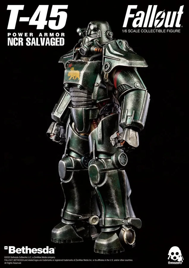 T-45 NCR Salvaged Power Armor – Threezero – ActionFigure Brasil