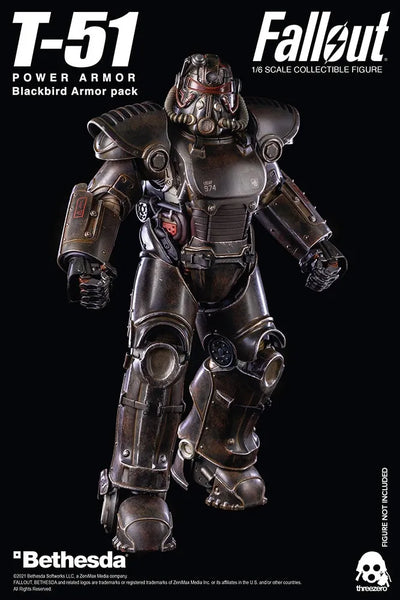 T-51 Blackbird Armor Pack – Threezero – ActionFigure Brasil — close