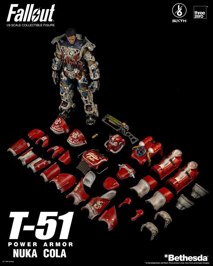 T-51 Nuka Cola Power Armor – Threezero – ActionFigure Brasil