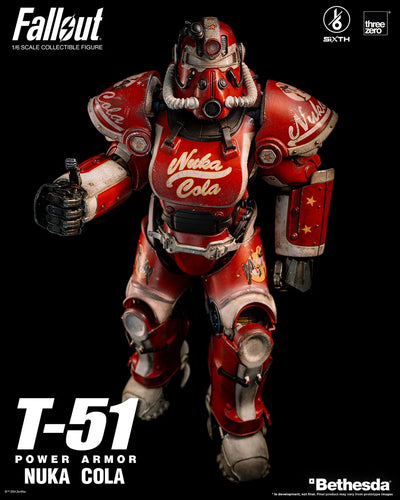 T-51 Nuka Cola Power Armor – Threezero – ActionFigure Brasil — embalagem