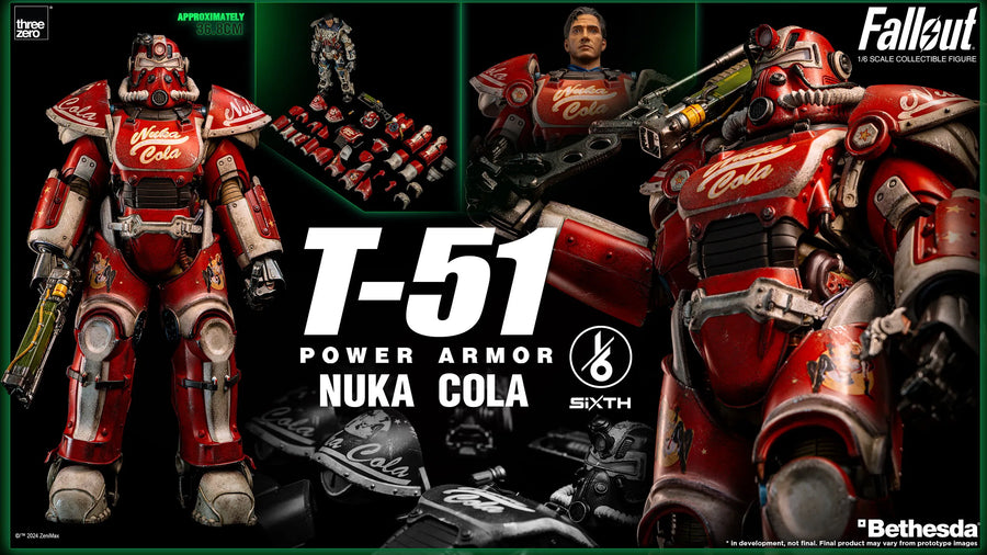 T-51 Nuka Cola Power Armor – Threezero – ActionFigure Brasil