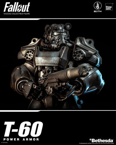 T-60 Power Armor – Threezero – ActionFigure Brasil — com base expositora