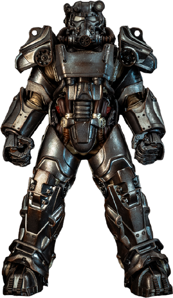 T-60 Power Armor – Threezero – ActionFigure Brasil — embalagem