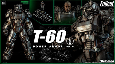 T-60 Power Armor – Threezero – ActionFigure Brasil — acessórios