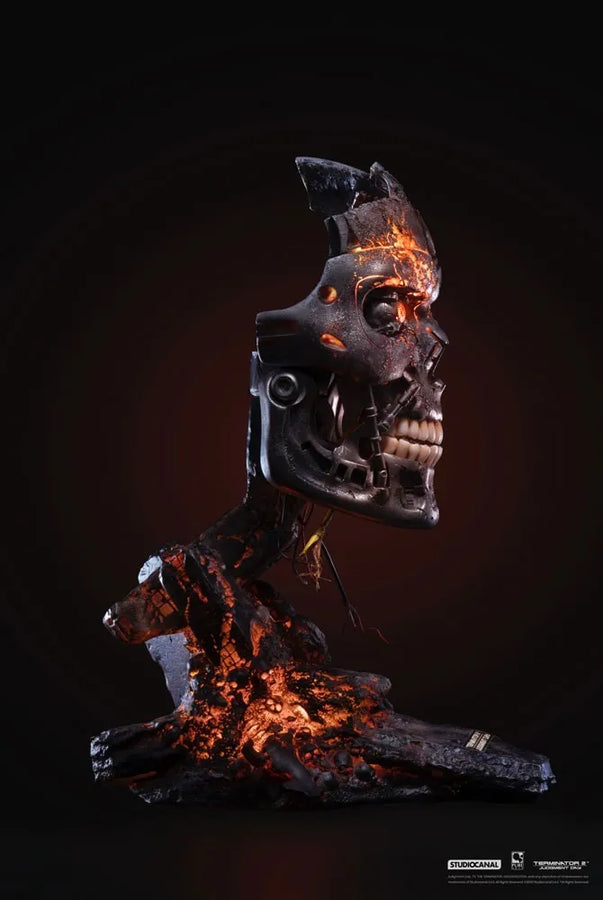T-800 Battle Damaged Art Mask - LIMITED EDITION: 2029 – PureArts – ActionFigure Brasil — acessórios