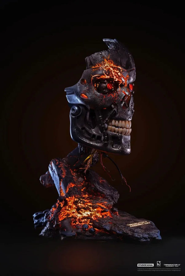 T-800 Battle Damaged Art Mask - LIMITED EDITION: 2029 – PureArts – ActionFigure Brasil — acessórios