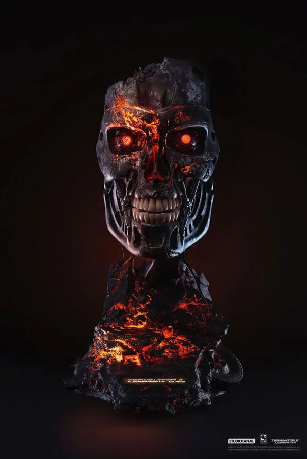 T-800 Battle Damaged Art Mask - LIMITED EDITION: 2029 – PureArts – ActionFigure Brasil — acessórios