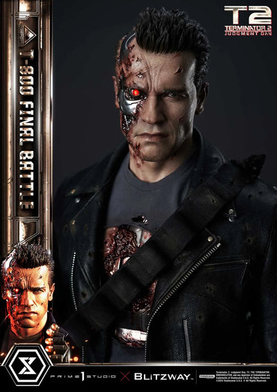 T-800 (Deluxe Version) Terminator 2: Judgment Day – Prime1Studio – ActionFigure Brasil