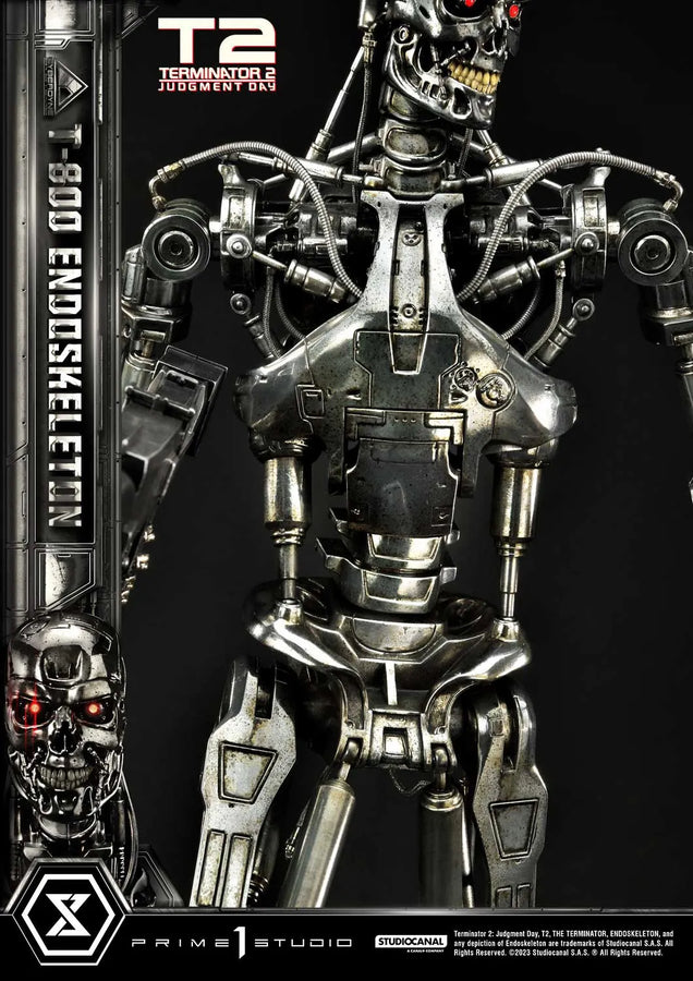 T-800 Endoskeleton (Deluxe Bonus Version) Terminator 2: Judgment Day – Prime1Studio – ActionFigure Brasil