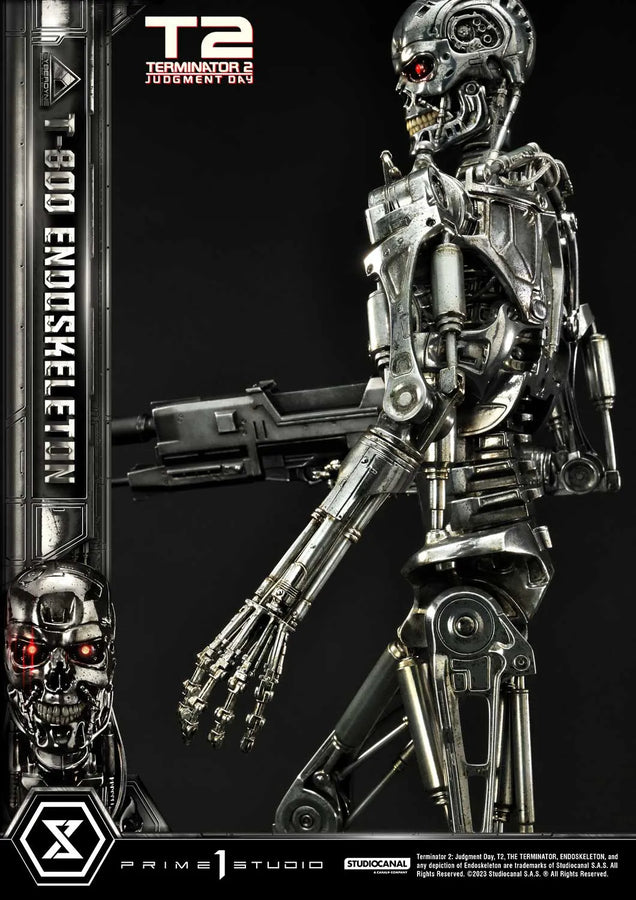 T-800 Endoskeleton (Deluxe Bonus Version) Terminator 2: Judgment Day – Prime1Studio – ActionFigure Brasil