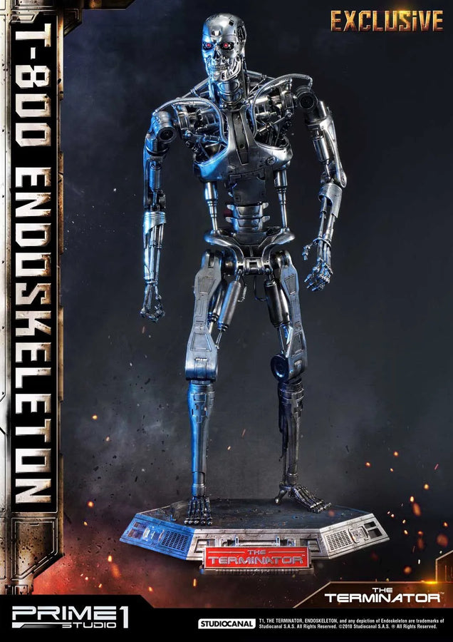 T-800 Endoskeleton (Exclusive Version) The Terminator (Film) – Prime1Studio – ActionFigure Brasil